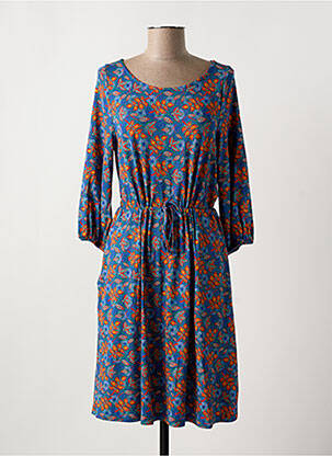 Rochie midi albastru PRINCESSE NOMADE femeie