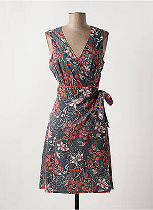 Rochie midi gri LALITA femeie