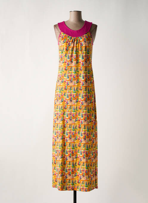 Rochie lungă portocaliu BAKERY LADIES femeie