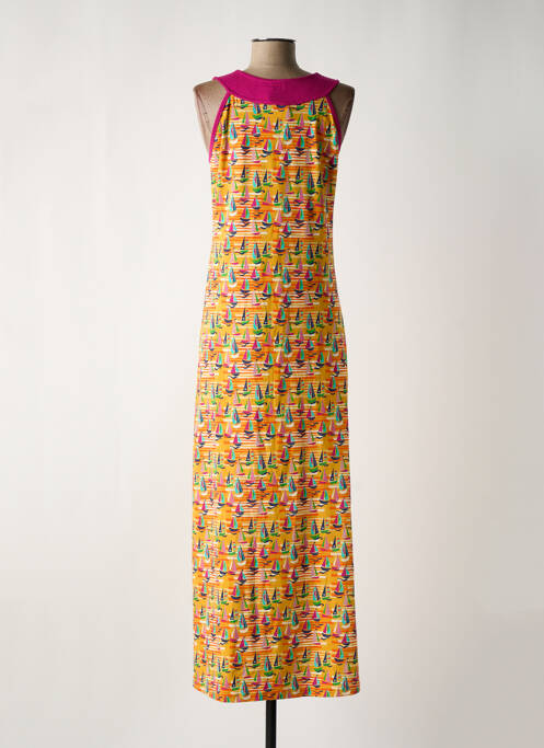 Rochie lungă portocaliu BAKERY LADIES femeie