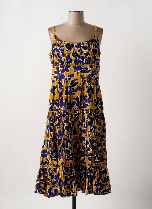 Rochie midi galben BLA-BLA femeie