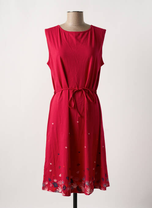 Rochie midi roz TRANQUILLO femeie