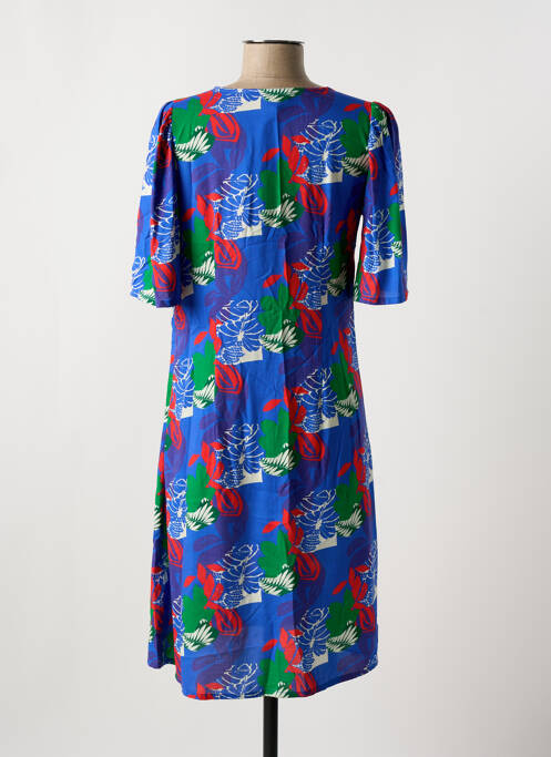 Rochie midi albastru PRINCESSE NOMADE femeie