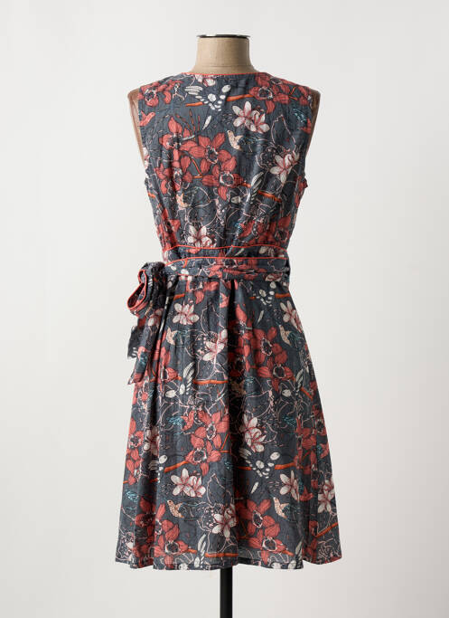 Rochie midi gri LALITA femeie