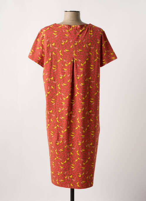 Rochie midi portocaliu ZILCH femeie