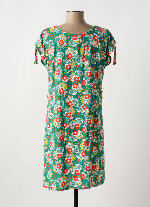 Rochie midi verde PRINCESSE NOMADE femeie