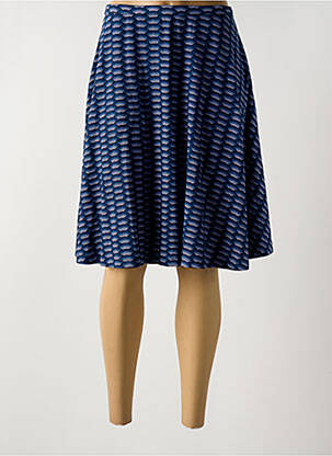 Fustă midi albastru CIRCUS femeie