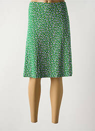 Fustă midi croială dreaptă verde ZILCH femme