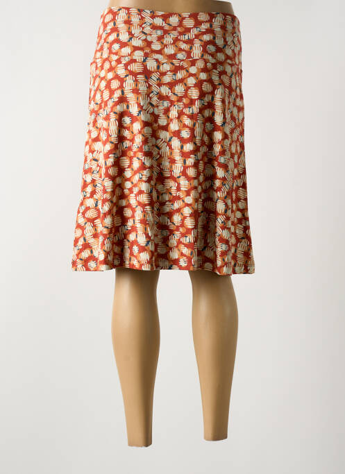 Fustă midi portocaliu ZILCH femeie