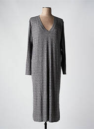 Rochie midi mâneci lungi mâneci lungi gri VERO MODA femeie