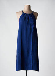 Rochie midi fără mâneci fără mâneci albastru MINIMUM femme