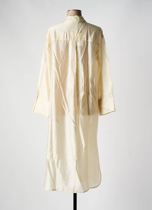 Rochie midi bej MSCH COPENHAGEN femeie