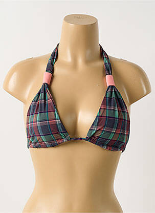 Sutien de costum de baie top triunghiuri top triunghiuri negru DESPI femeie
