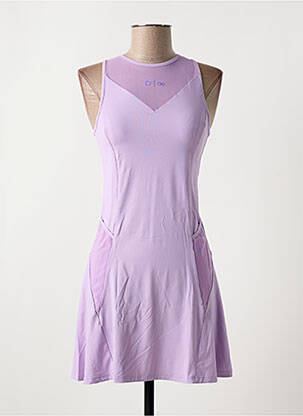 Rochie scurtă fără mâneci fără mâneci violet ALTO GIRO femeie