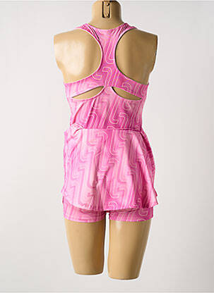 Rochie scurtă fără mâneci fără mâneci roz ALTO GIRO femeie