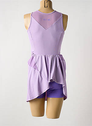 Rochie scurtă fără mâneci fără mâneci violet ALTO GIRO femeie