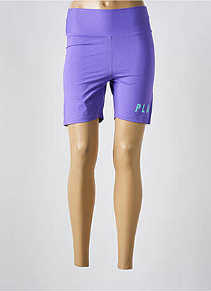Pantalon de ciclism talie elastică violet ALTO GIRO femeie