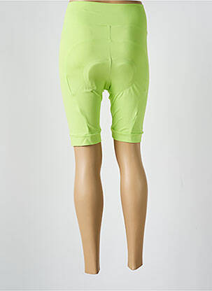 Pantalon de ciclism talie elastică verde ALTO GIRO femeie