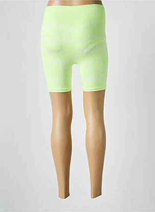 Pantalon de ciclism talie elastică galben ALTO GIRO femeie
