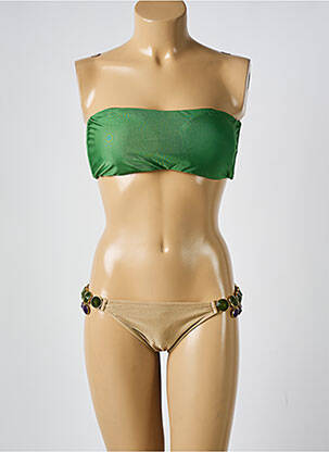 Costum de baie din două piese verde DESPI femeie