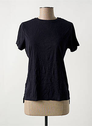 Tricou elasticitate mâneci scurte negru ALTO GIRO femeie
