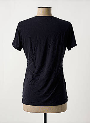 Tricou elasticitate mâneci scurte negru ALTO GIRO femeie