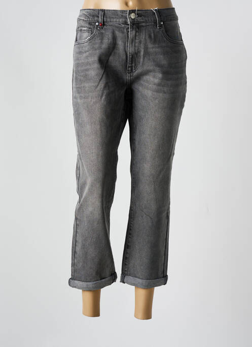 Blugi cu croială slim gri F.A.M. femeie