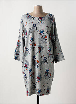 Rochie scurtă gri LILY & ME femeie