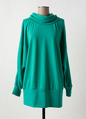 Pulover tunică verde LINGAM femeie