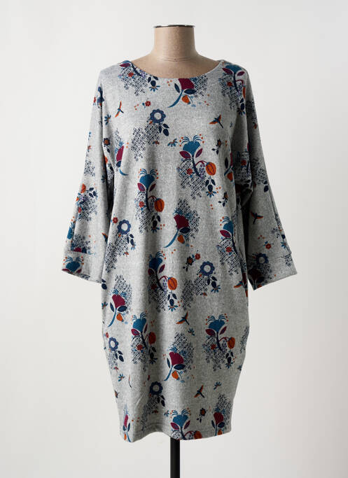 Rochie scurtă gri LILY & ME femeie