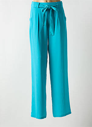 Pantalon drept buzunare albastru MD'M femeie