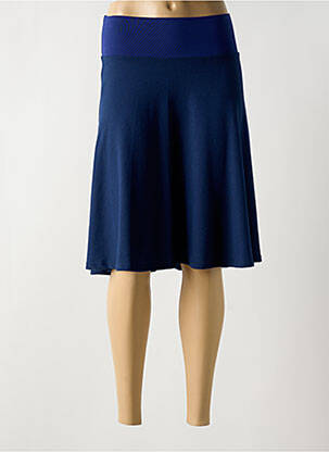 Fustă midi albastru LINGAM femeie