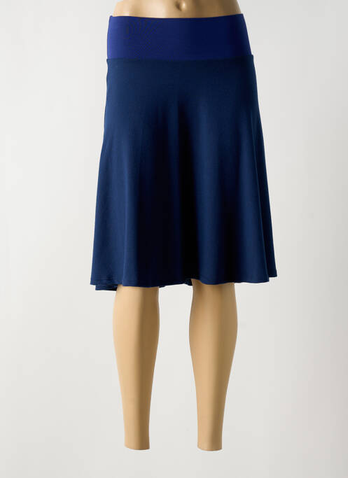 Fustă midi albastru LINGAM femeie
