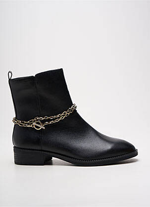 Botine/ghete material neted toc plat până la 3 cm negru TAMARIS femeie