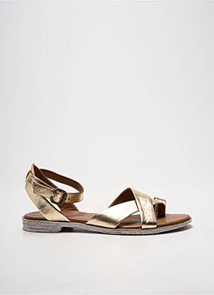 Șlapi auriu LUNE & L'AUTRE femeie