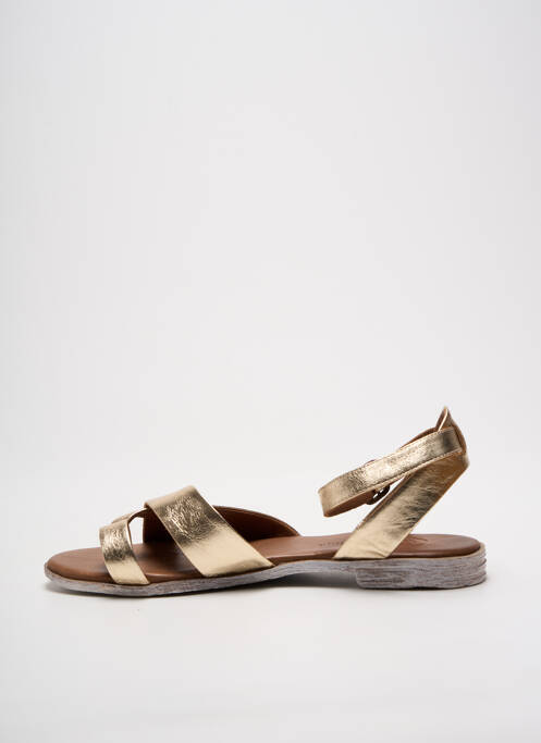 Șlapi auriu LUNE & L'AUTRE femeie