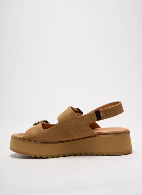 Sandale/Pantofi decupați bej MINKA DESIGN femeie