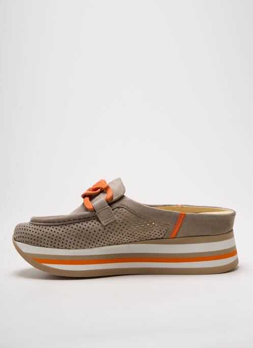 Mulete/Saboți gri SOFTWAVES femeie