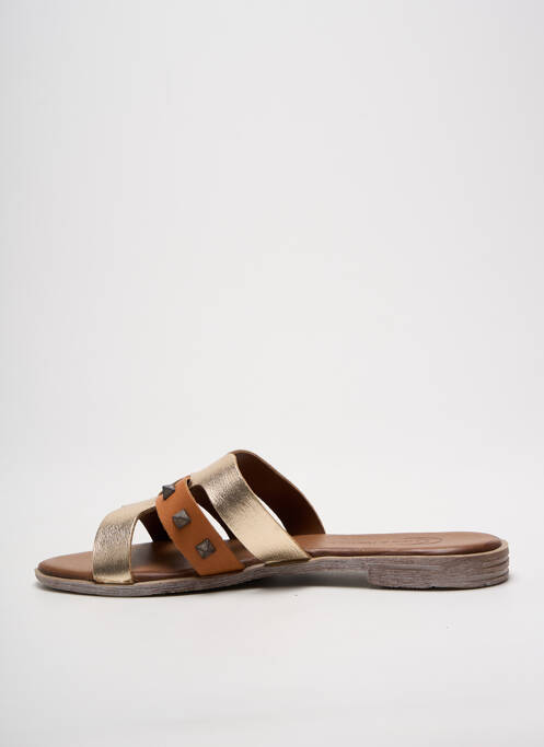 Mulete/Saboți auriu LUNE & L'AUTRE femeie