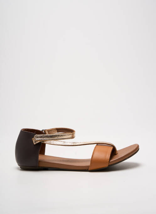 Șlapi auriu LUNE & L'AUTRE femeie