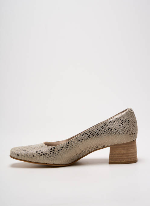 Pantofi cu toc auriu MYMA femeie