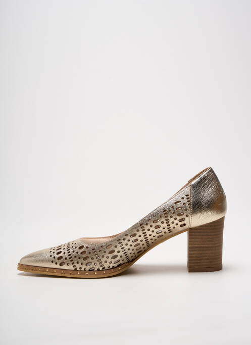 Pantofi cu toc auriu MYMA femeie