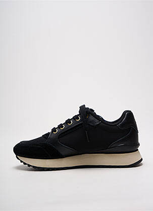 Adidași țesătură satinată toc plat până la 3 cm negru GANT femeie