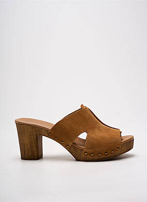 Mulete/Saboți maro MYMA femeie