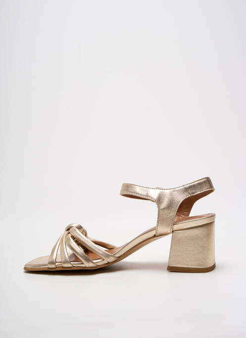 Sandale/Pantofi decupați auriu PHILIPPE MORVAN femeie