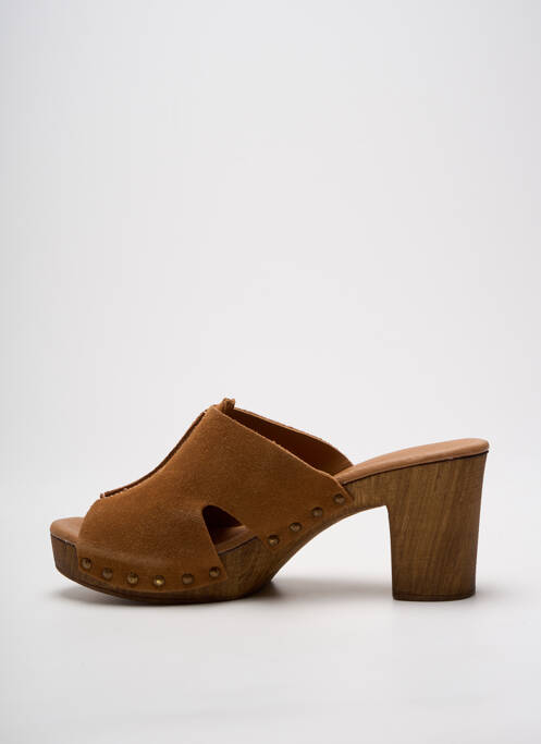 Mulete/Saboți maro MYMA femeie