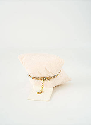 Brățară ornament oxid de zirconiu auriu BY GARANCE femeie