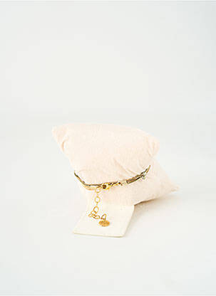 Brățară ornament oxid de zirconiu auriu BY GARANCE femeie