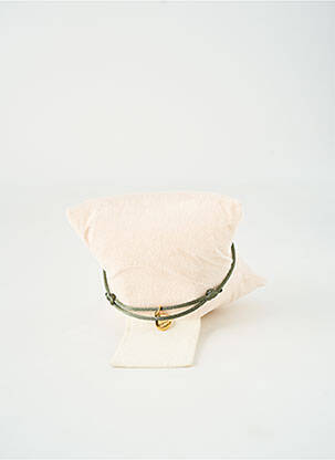 Brățară materiale metalice verde deschis BY GARANCE femeie