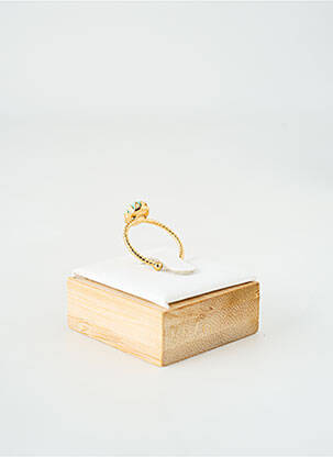 Inel materiale metalice albastru BY GARANCE femeie